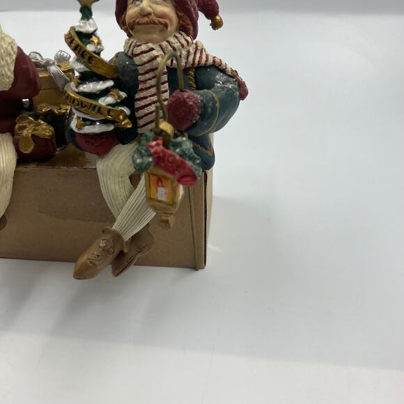 Shenandoah Keeper Christmas Shelf Sitters 1995 Holding Star & Lantern Post - Picture 14 of 14